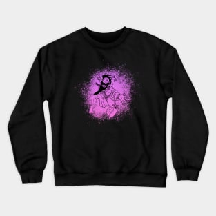 The Deranged King (Purple) : A Fantasy Character Crewneck Sweatshirt